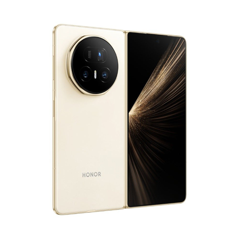 هاتف Honor Magic V5 قابل للطي 5G، شاشة 7.95 بوصة، 512 جيجابايت تخزين و 16 جيجابايت رام | أبيض هاتف Honor Magic V5 قابل للطي 5G، شاشة 7.95 بوصة، 512 جيجابايت تخزين و 16 جيجابايت رام | أبيض